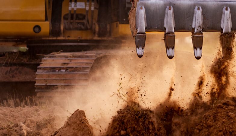 Erdarbeiten und Baggerarbeiten